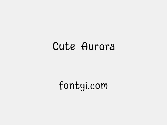 Cute Aurora