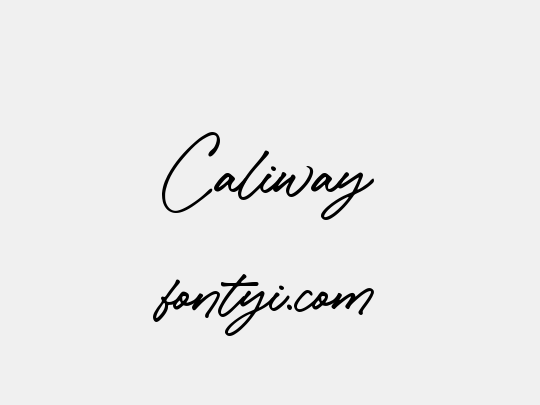 Caliway