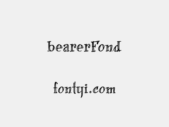 bearerFond