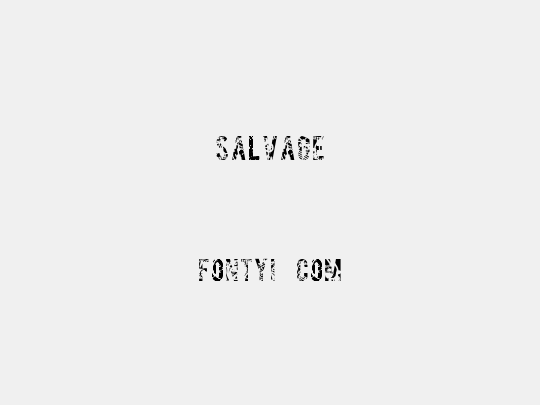 SALVAGE