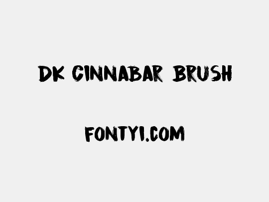 DK Cinnabar Brush