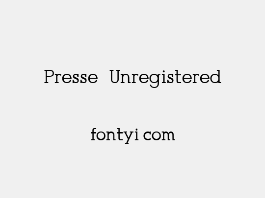 Presse (Unregistered)