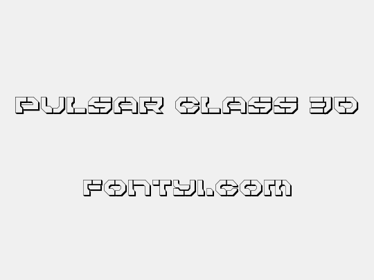 Pulsar Class 3D