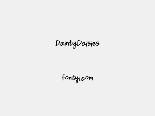 DaintyDaisies