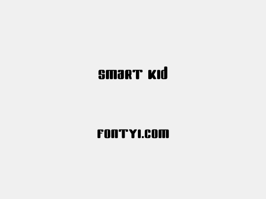 smart kid