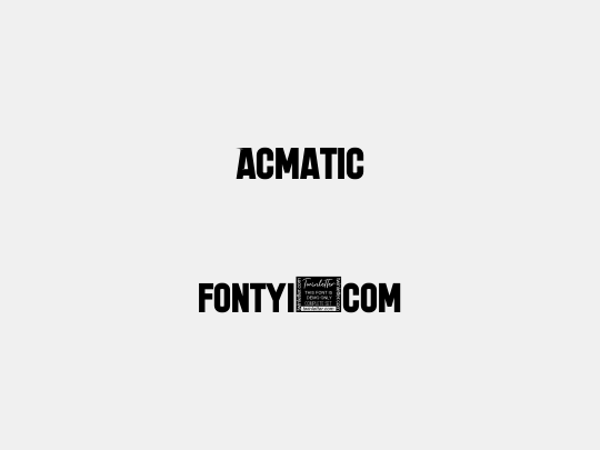 Acmatic