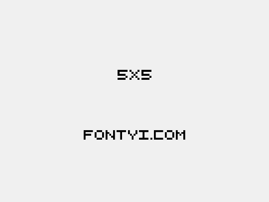 5X5