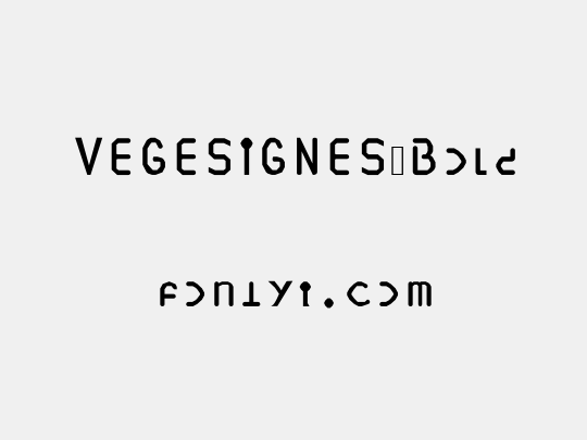 VEGESIGNES Bold