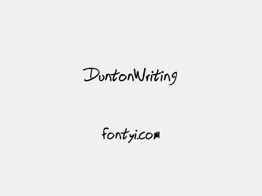 DuntonWriting