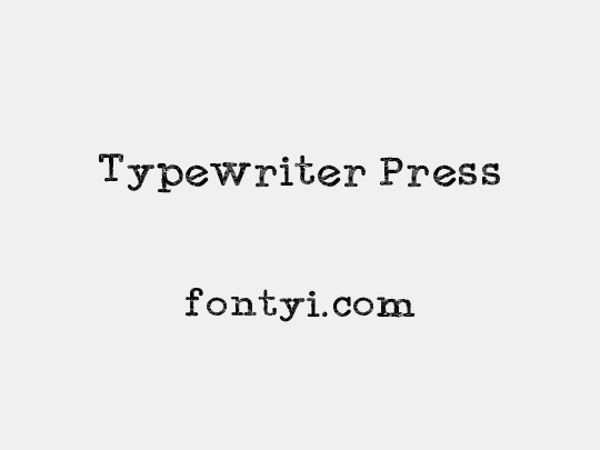 Typewriter Press