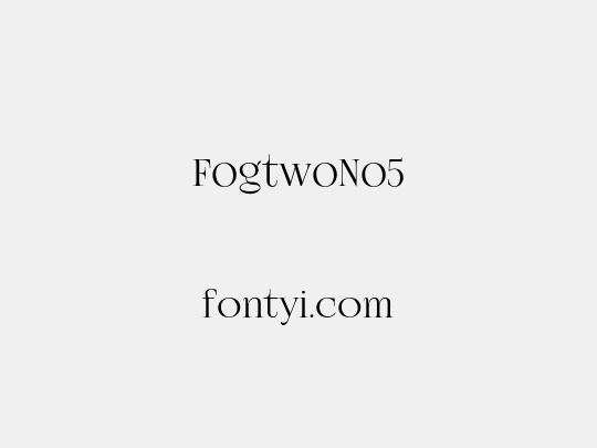 FogtwoNo5