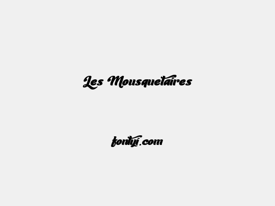 Les Mousquetaires
