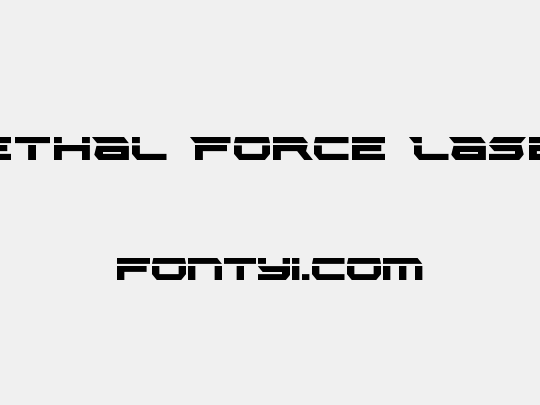 Lethal Force Laser