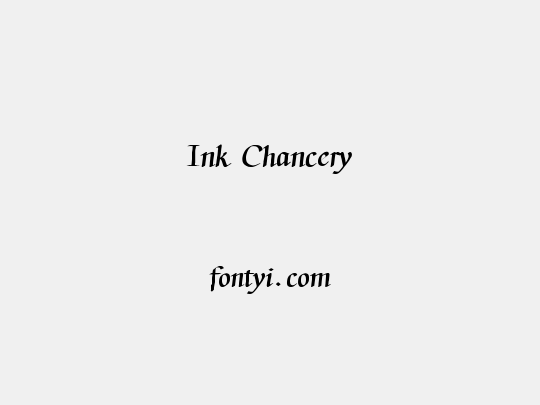 Ink Chancery