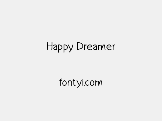 Happy Dreamer
