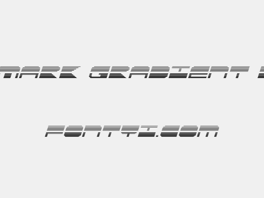 QuickMark Gradient Italic