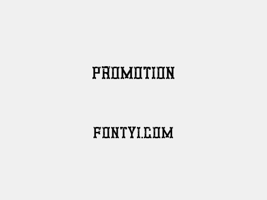 Promotion