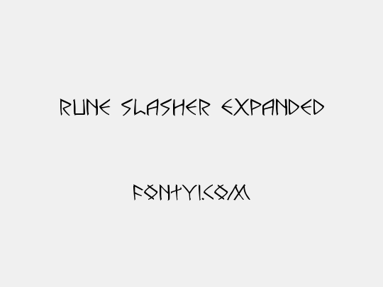 Rune Slasher Expanded