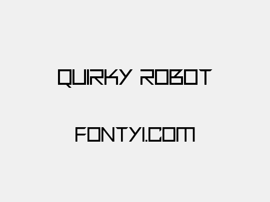 Quirky Robot