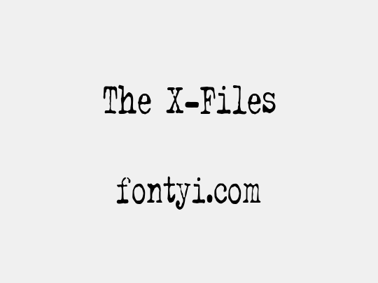 The X-Files