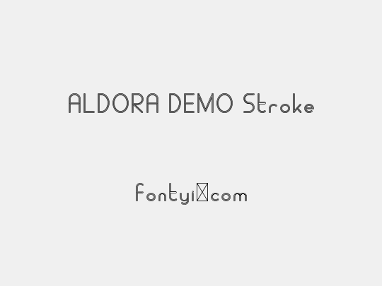 ALDORA DEMO Stroke