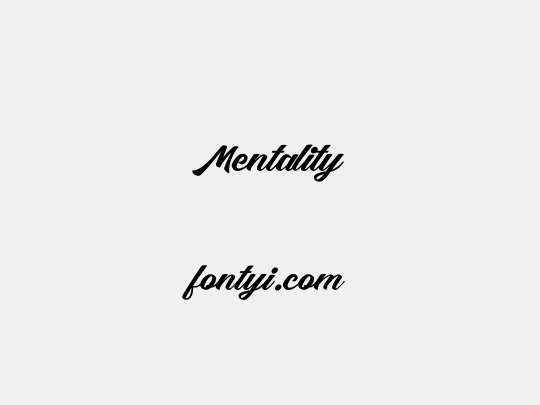 Mentality
