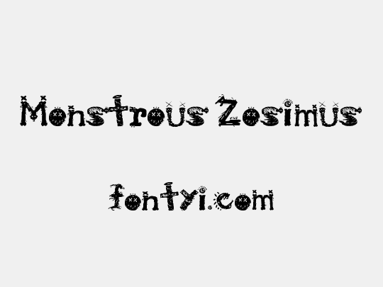 Monstrous Zosimus