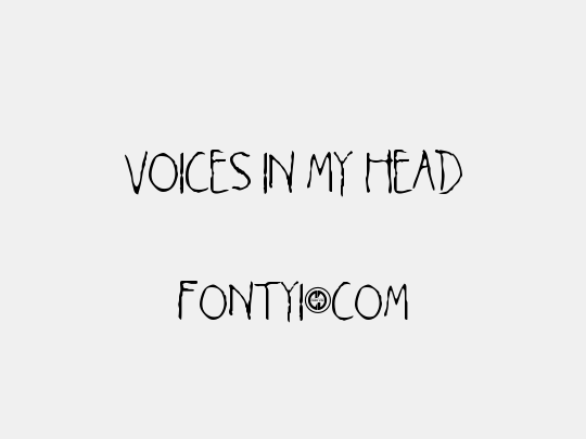 Voices in my Head