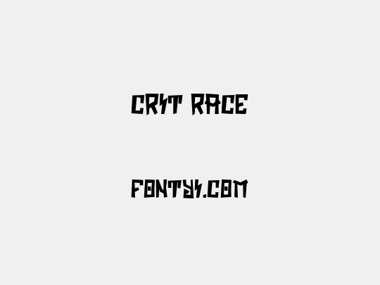CRIT RACE