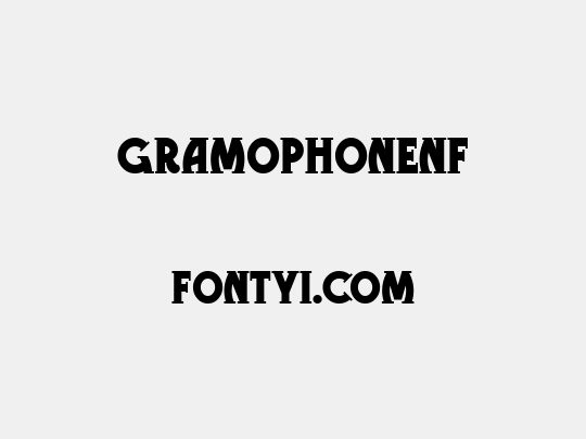 GramophoneNF