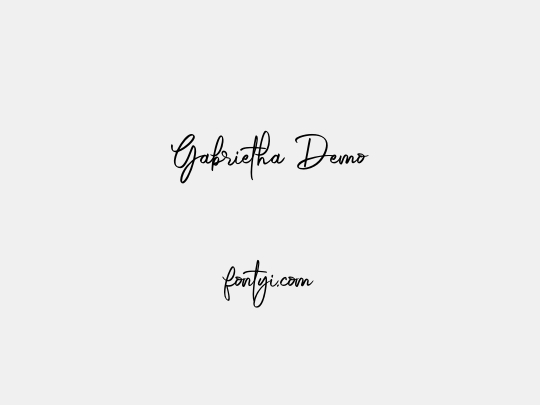 Gabrietha Demo