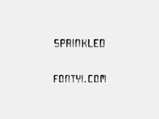 Sprinkled