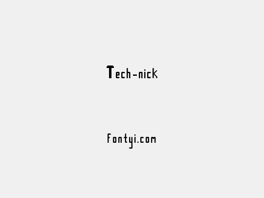 Tech-nick