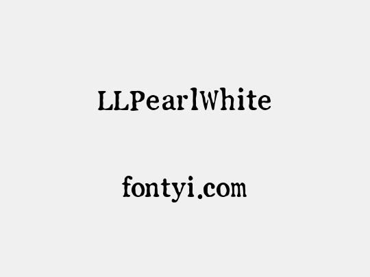 LLPearlWhite