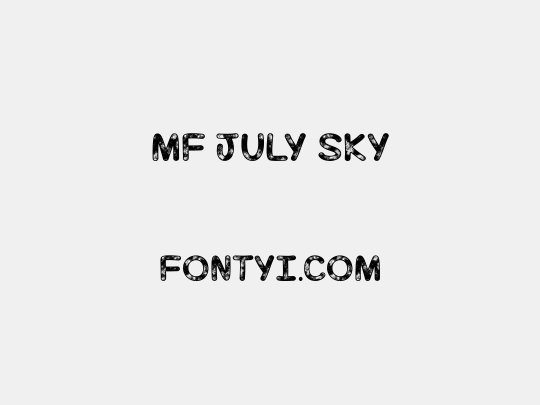 Mf July Sky