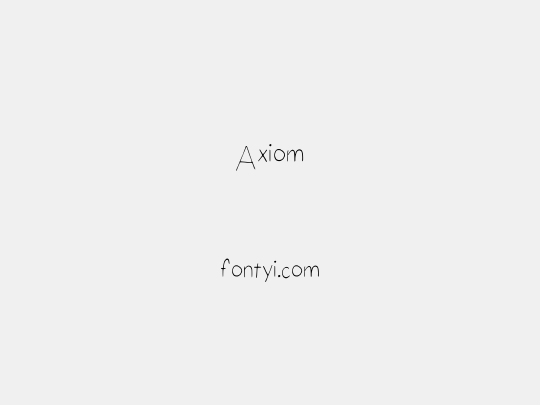 Axiom