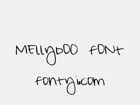 MEllybO0 fONt