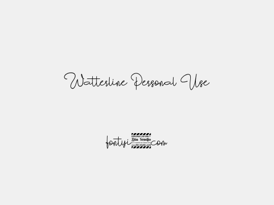 Watterline Personal Use