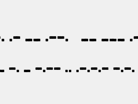 Bootcamp Morsecode