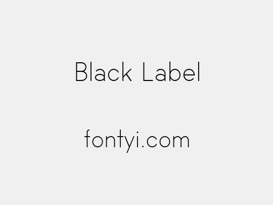 Black Label