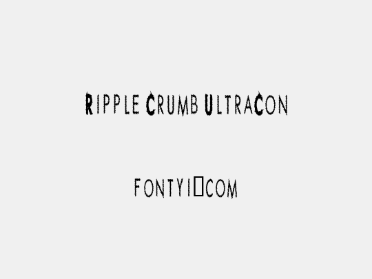 Ripple Crumb UltraCon