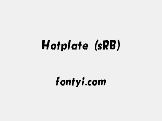 Hotplate (sRB)