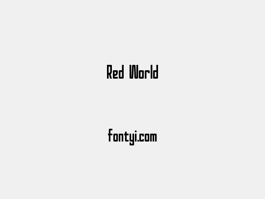 Red World