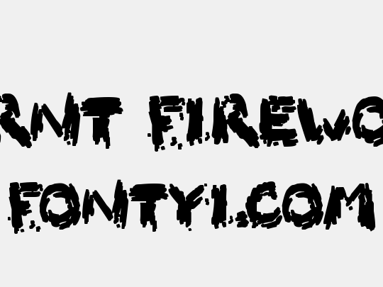 Burnt Firewood