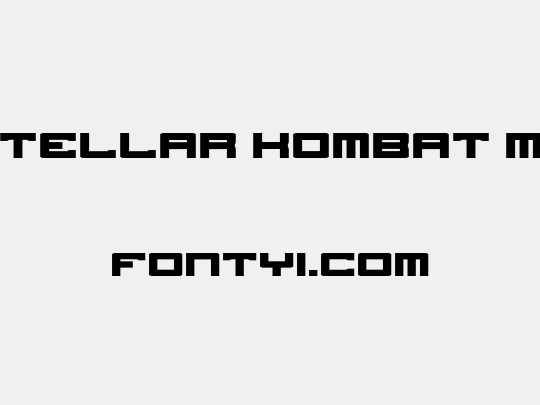 Stellar Kombat ME
