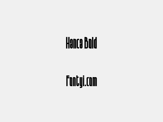 Hanca Bold