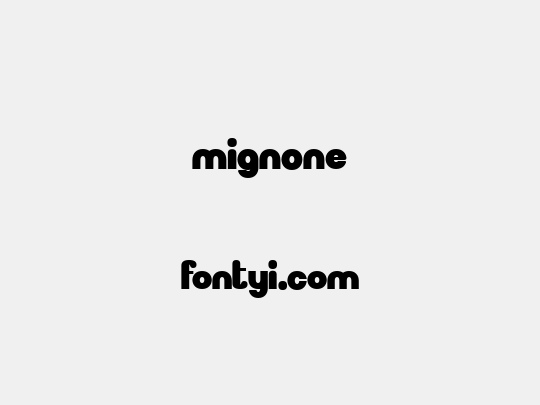 Mignone