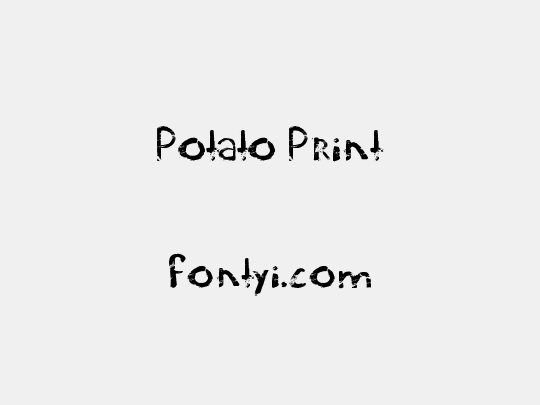Potato Print