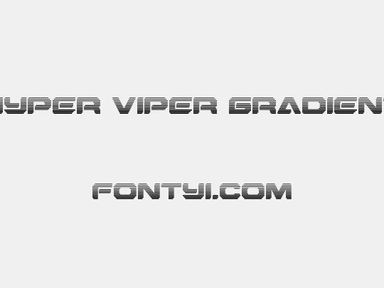 Hyper Viper Gradient