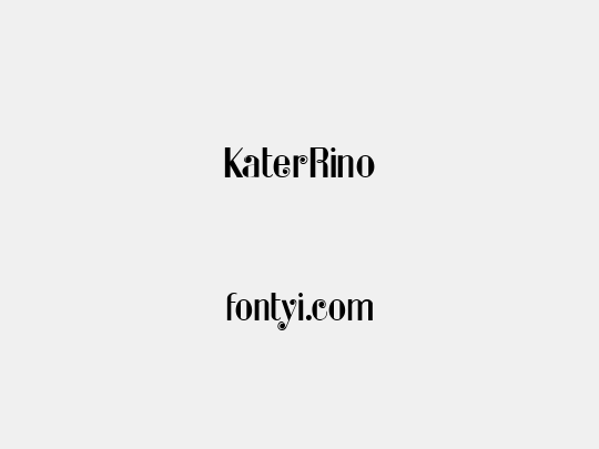 KaterRino